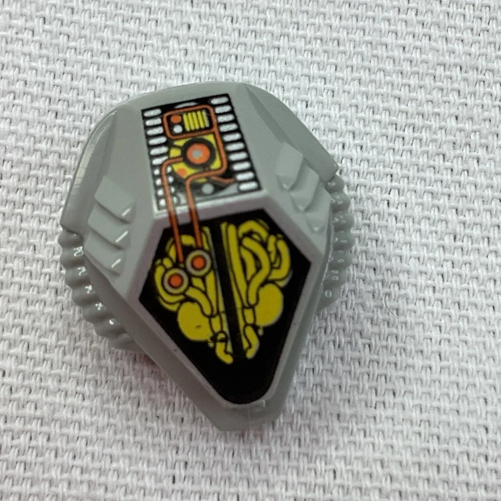 LEGO UFO Helmet Alien Helmet 1998-99 Minifig Hexagon Flyer Avenger 30120 - Picture 5 of 8